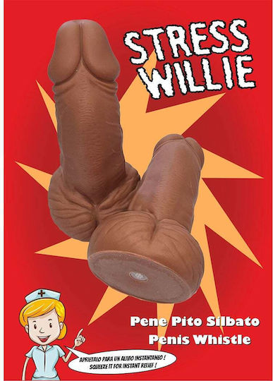 Diablo Picante Penis Balls Meat Whistle Tan