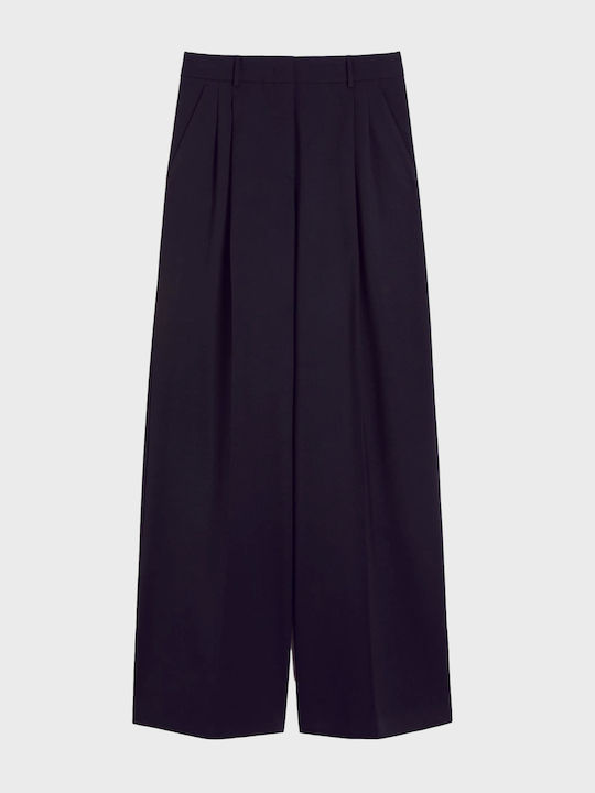 Γυναικείο Υφασμάτινο Παντελόνι Dark Blue