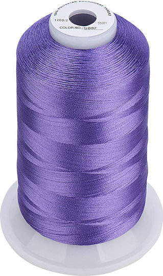 Stickgarn Set 3 Spulen 5000 Meter Farbnuancen Lila