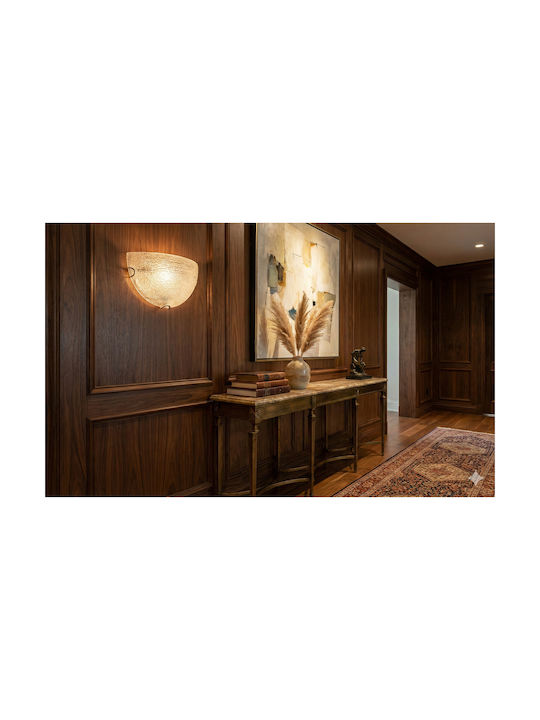 Keskor Lines Lamp Wall White 30x16cm Keskor Lines Lamp Wall White 30x16cm