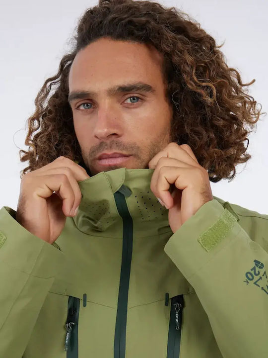 Jacke Wasserdicht Herbal Green