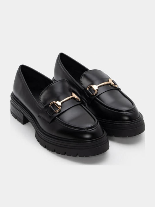 Γυναικεία Loafers σε Μαύρο Χρώμα