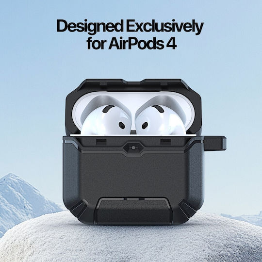 Dux Ducis Pecs Husă în culoarea Verde pentru Apple AirPods 4