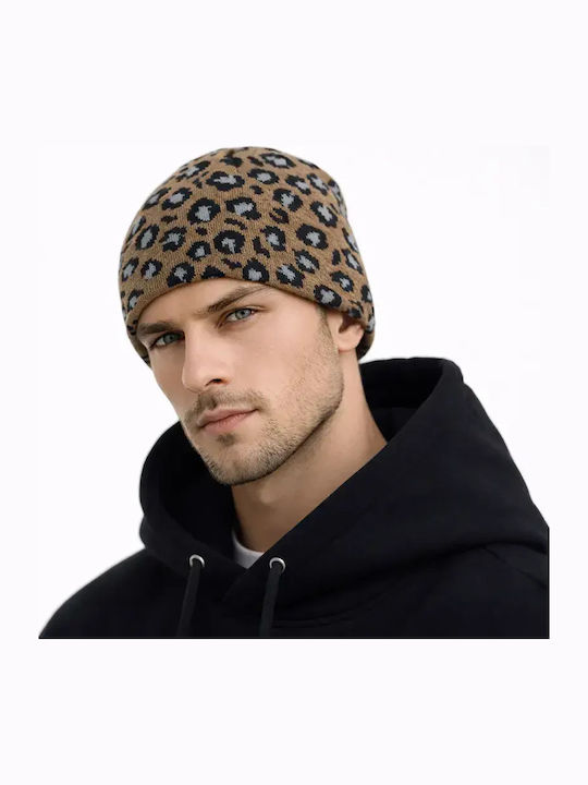 Beanie Unisex Beanie Gestrickt in Rot Farbe