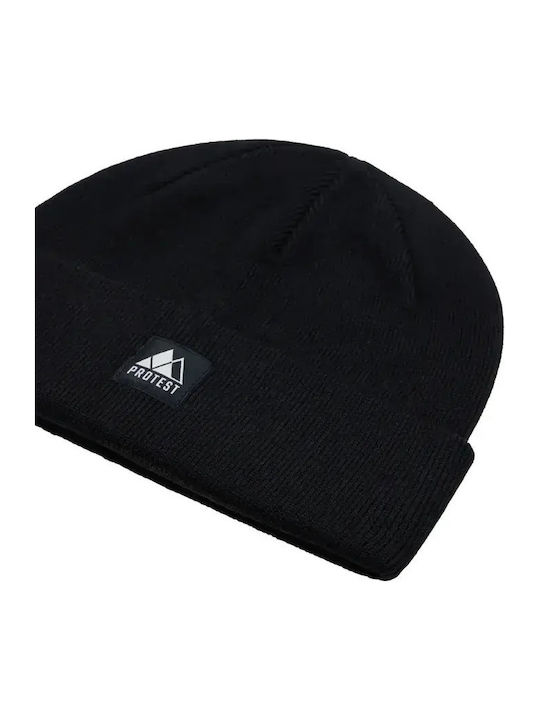 Beanie Unisex Beanie Knitted in Black color