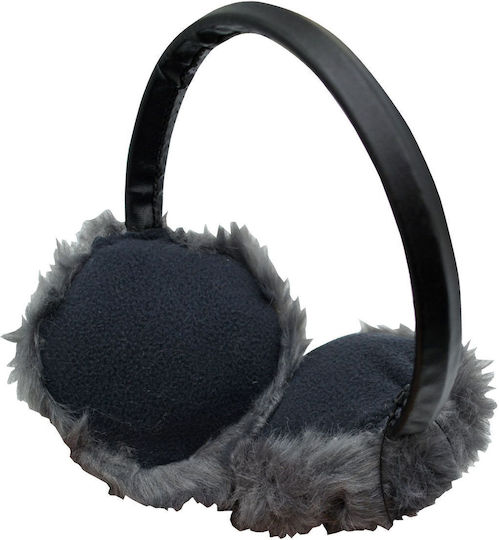 Unisex Earmuff Knitted in Gray color