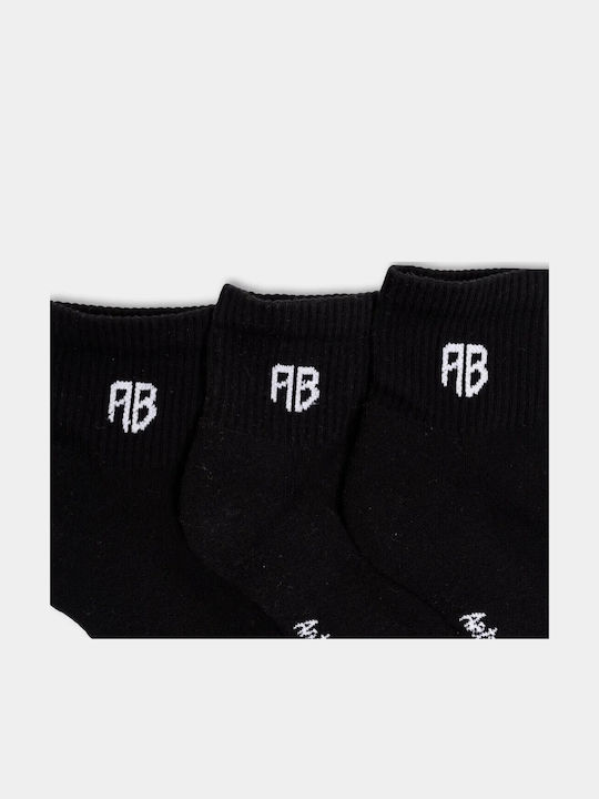 AntetokounBros Herren Socken Black 3Pack AntetokounBros Herren Socken Black 3Pack