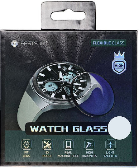 Bestsuit Flexible Hybrid Закалено стъкло за Samsung Galaxy Watch 8 44mm, Bestsuit 1бр