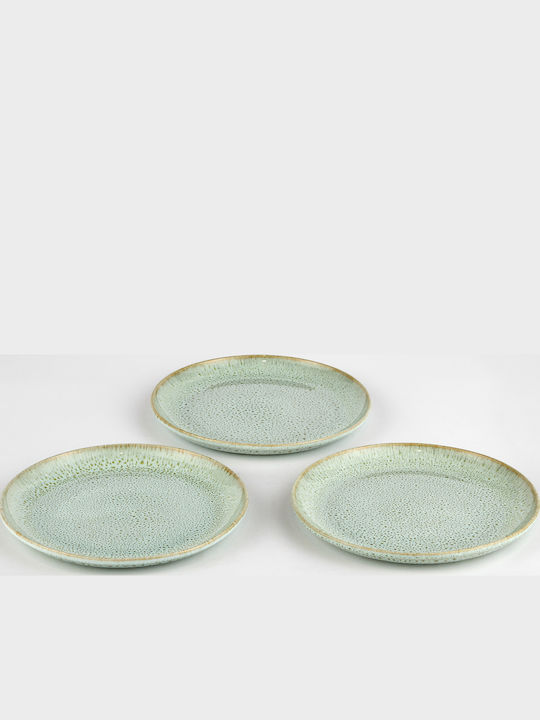 Butlers Tavira Farfurie joasă Ceramică Verde cu Diametru 22cm