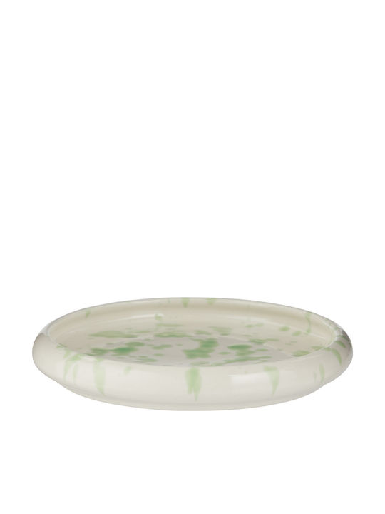 Butlers Boogy Splash Farfurie joasă Ceramică Verde cu Diametru 12cm