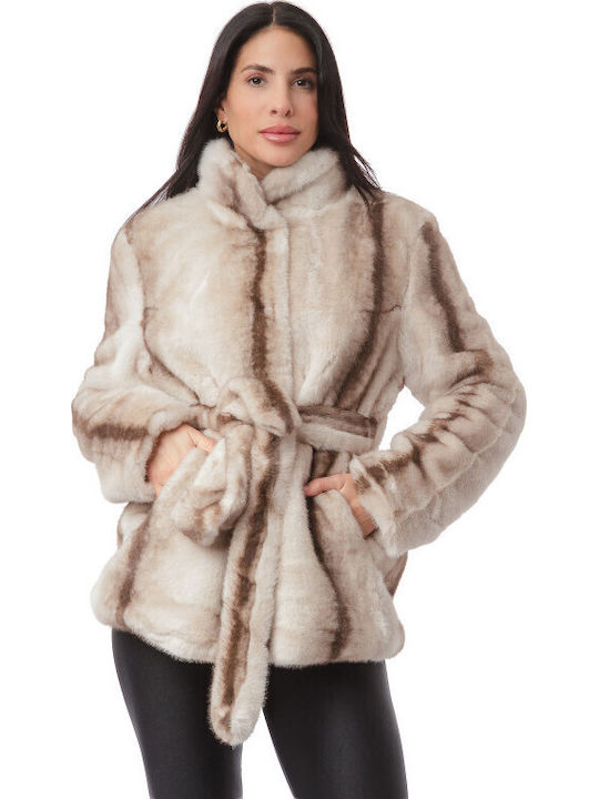 Women's Short Fur Cigar