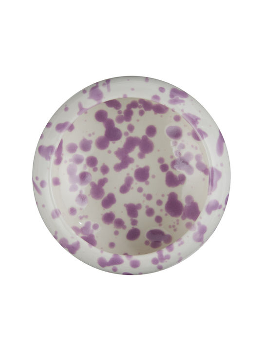 Butlers Boogy Splash Serving Bowl Round Ceramic Purple with Diameter 9cm