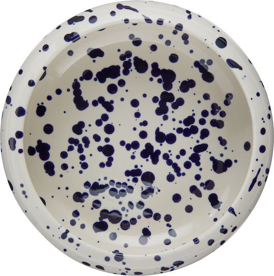 Butlers Boogy Splash Serving Bowl Round Ceramic Blue with Diameter 16cm