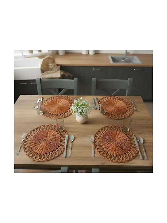 Polihome Platzdeckchen Rattan 1Stück