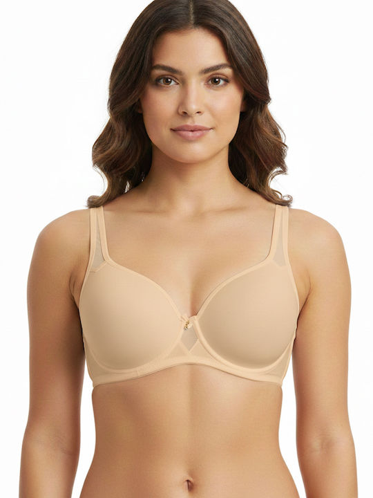 Bra Underwire Beige - White