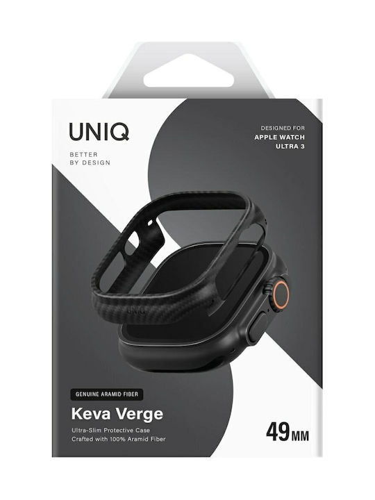 Uniq Πλαστική Θήκη σε Μαύρο χρώμα για Apple Watch Ultra, Ultra 2, Ultra 3 49mm Uniq Πλαστική Θήκη σε Μαύρο χρώμα για Apple Watch Ultra, Ultra 2, Ultra 3 49mm