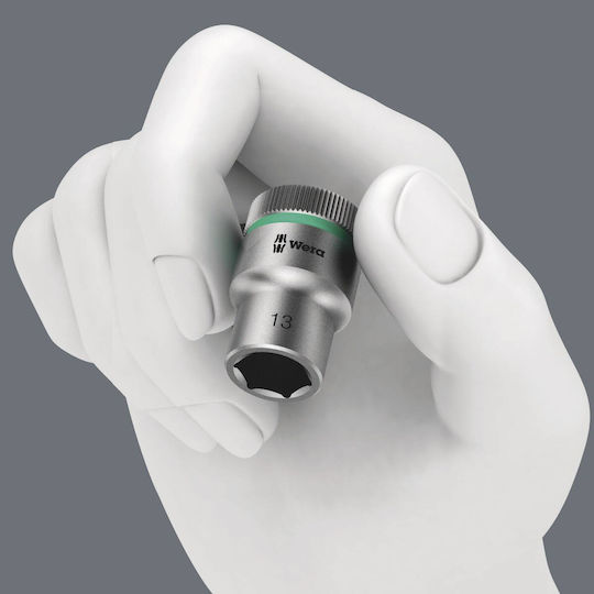 Wera Zyklop Căpăcei cu Patrat de Prindere 1/2" Set 9buc