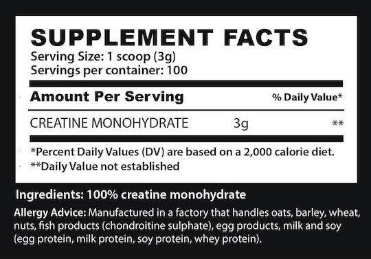 Fire & Spear Creatine Monohydrate 300gr