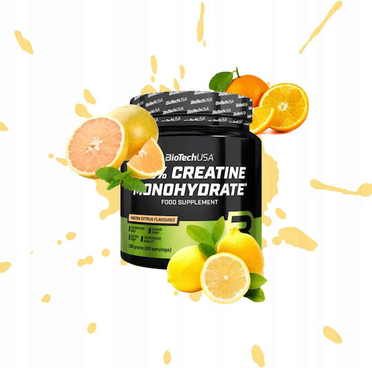Biotech USA 100% Creatine Monohydrate Citrus 300gr
