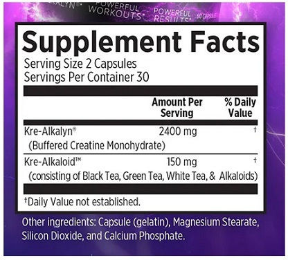 EFX Sports Kre-alkalyn Pro 60 капсули