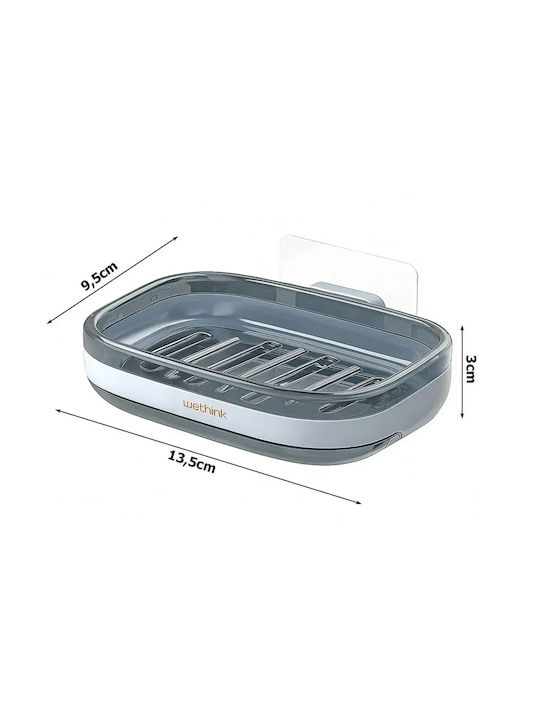 Verk Group Wall-mounted Soap Dish Plastic Black