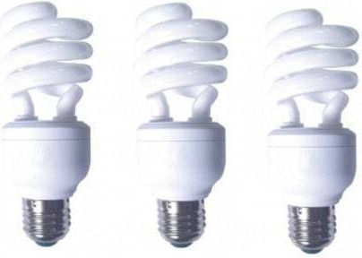 Set 3 Lămpi Fluorescente Panasonic Soclu E27 Putere 19w Formă Spirală Lumină Alb Rece Alimentare 220 240 V "efd19e65hd3e-3" Sigiliu Verde 1,35 Lei