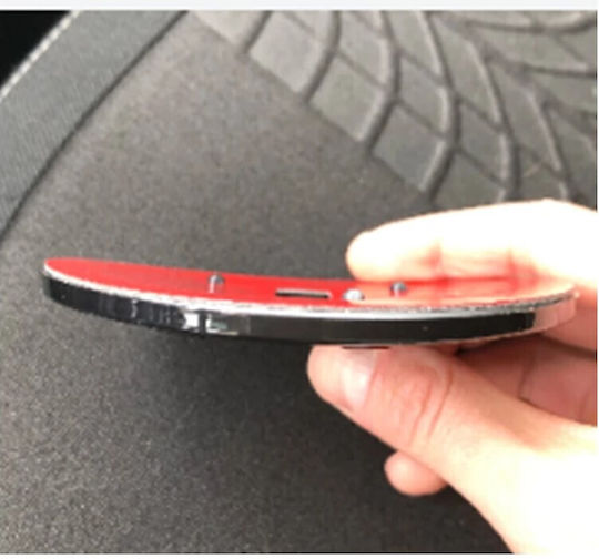 Aftermarket Skoda Wappenabzeichen Motorhaube/Heckklappe 8cm-Schwarz