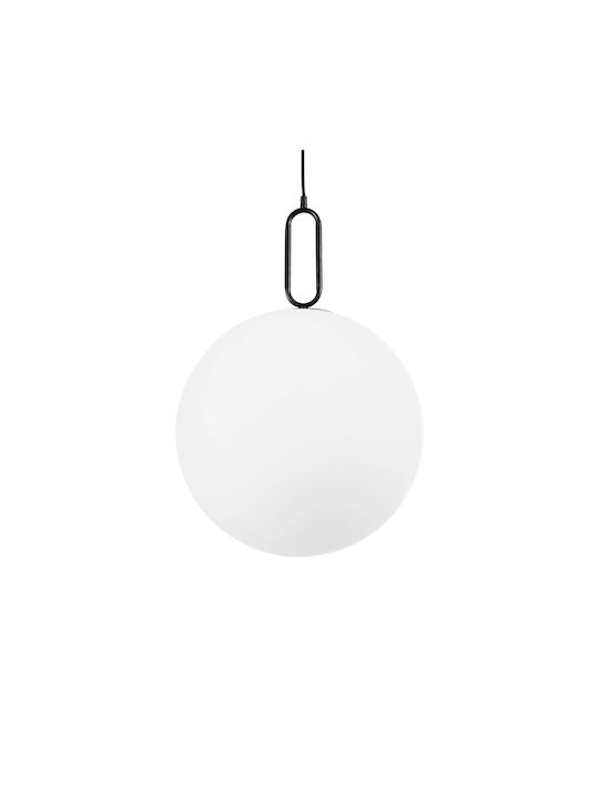 kelvo Bellissimo Pendant Light Black with Socket E27 40x40x62cm