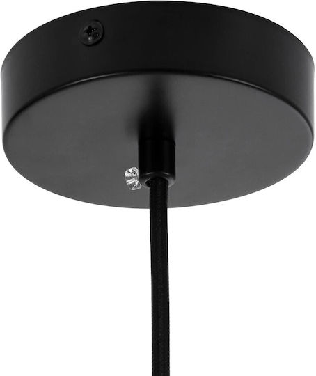 kelvo Estetico Pendant Light Black for 20 Bulbs E27 20x20x38cm