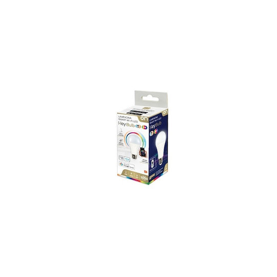 Smart Smart Λάμπα LED 11W για Ντουί E27 και Σχήμα A65 RGB 1050lm