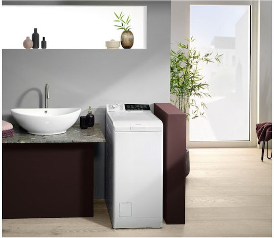 Electrolux Πλυντήριο Ρούχων Άνω Φόρτωσης 6kg με Τεχνολογία Ατμού 1300 Στροφών Steam EW8TN3362E