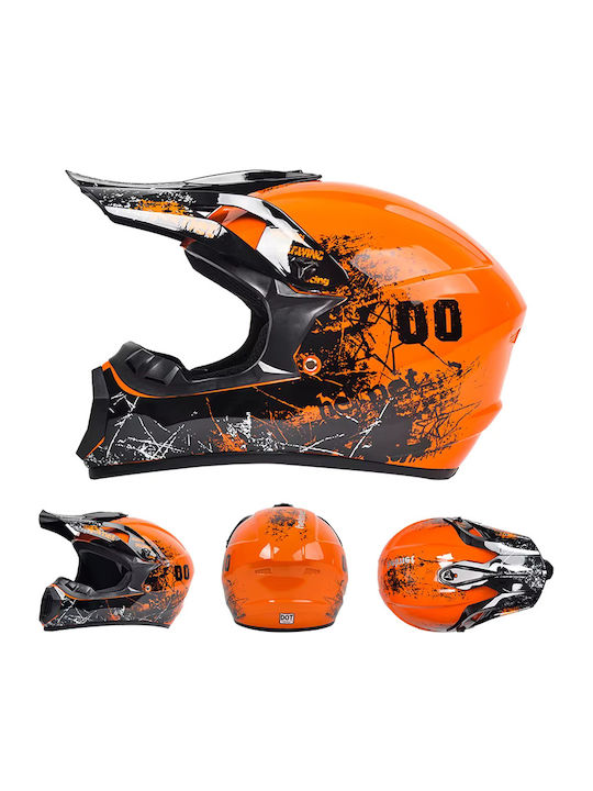 FIXATO Cască Moto Motocross ECE 22.06