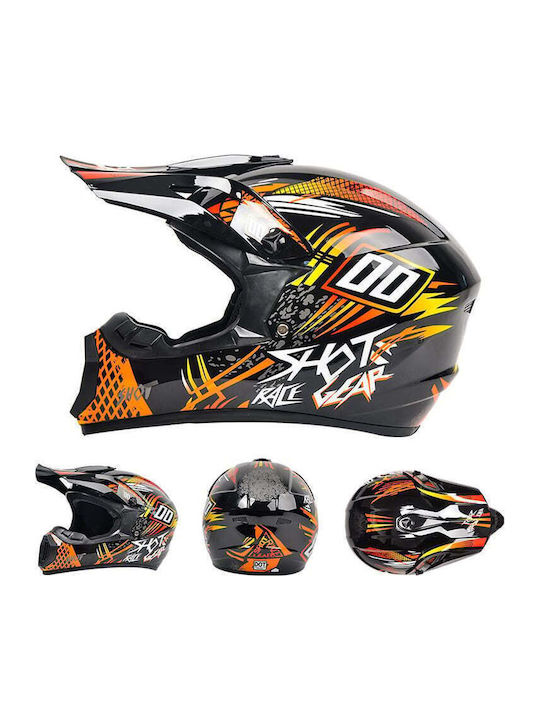 FIXATO Cască Moto Motocross ECE 22.06