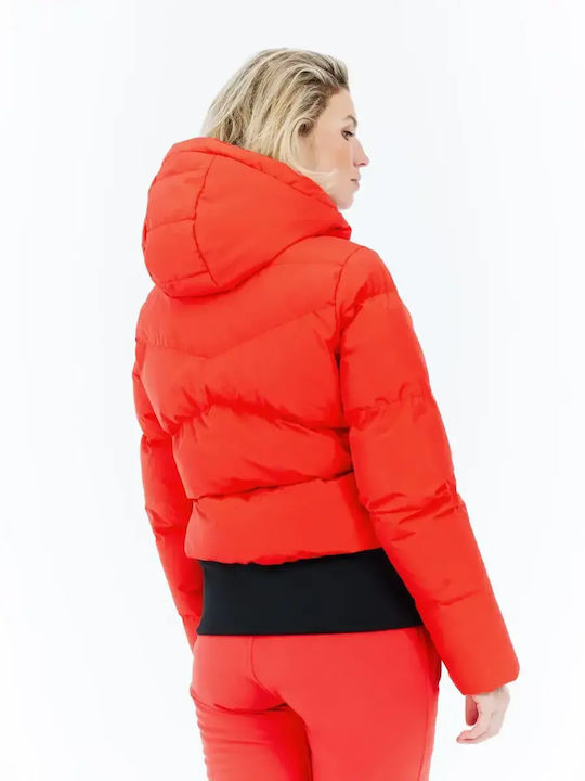 Protest Snowjacket 65652013-133 Женско Яке за Ски и Сноуборд Червен
