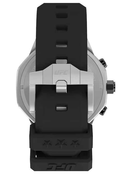 Timex Men's Watch 45mm Battery with Gray Rubber Strap