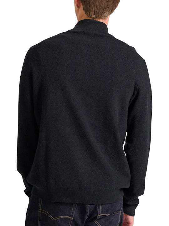 Langarm Schwarz Pullover