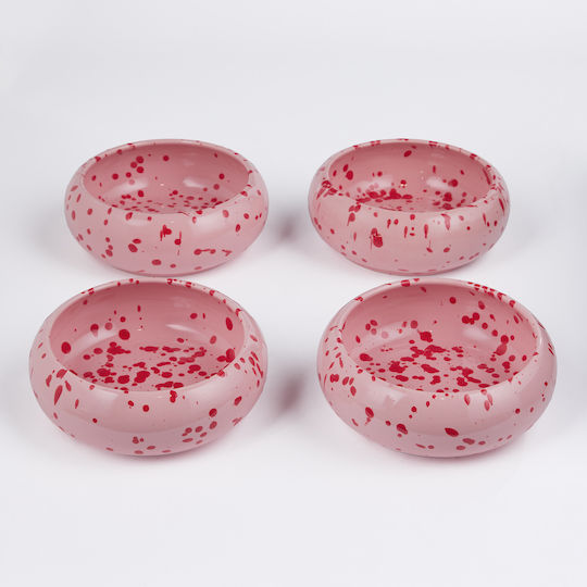 Butlers Σαλατιέρα Κεραμική Ροζ 16x16cm