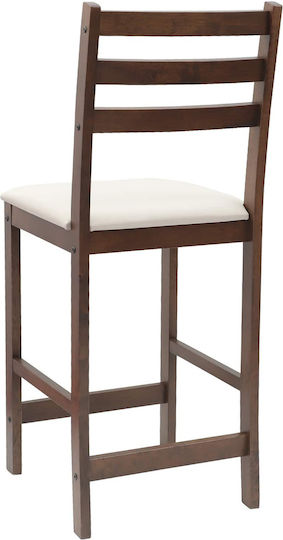 Outdoor Chair Wooden Light Brown 2pcs 40x47.5x99.5cm
