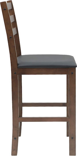 Outdoor Chair Wooden Light Brown 2pcs 40x47.5x99.5cm