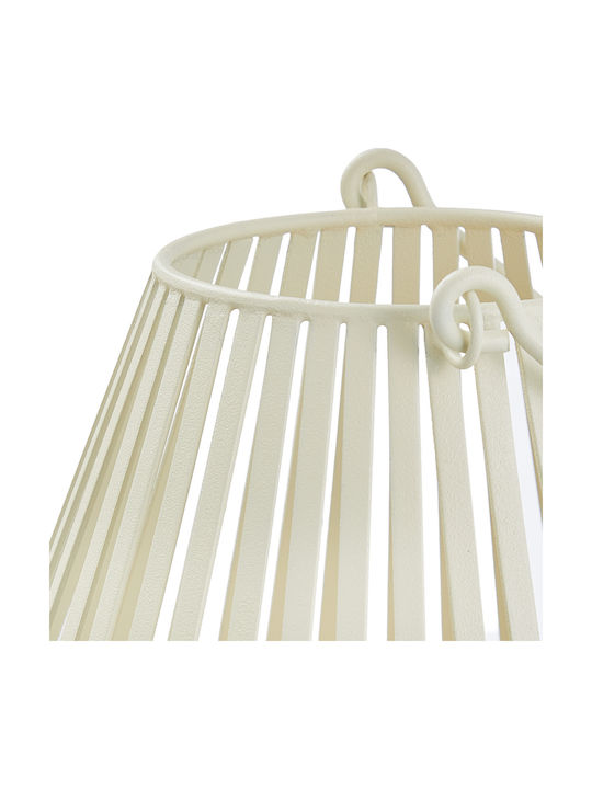 Butlers Laterne Metallisch Beige 20x20x20cm 1Stück