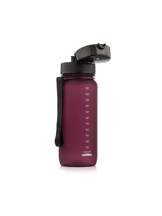 Meteor Sport Water Bottle 650ml Red Meteor Sport Water Bottle 650ml Red