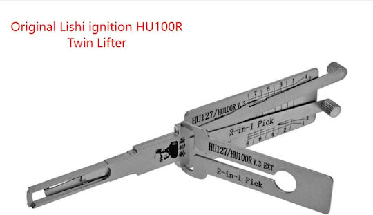 Lishi Auto Decoder Hu100r Hu127 2 În 1 Pick Bmw F Series Chei Hu100r 8 Tăieturi Lamă Portbagaj Ușă Contact Ridicător Dublu