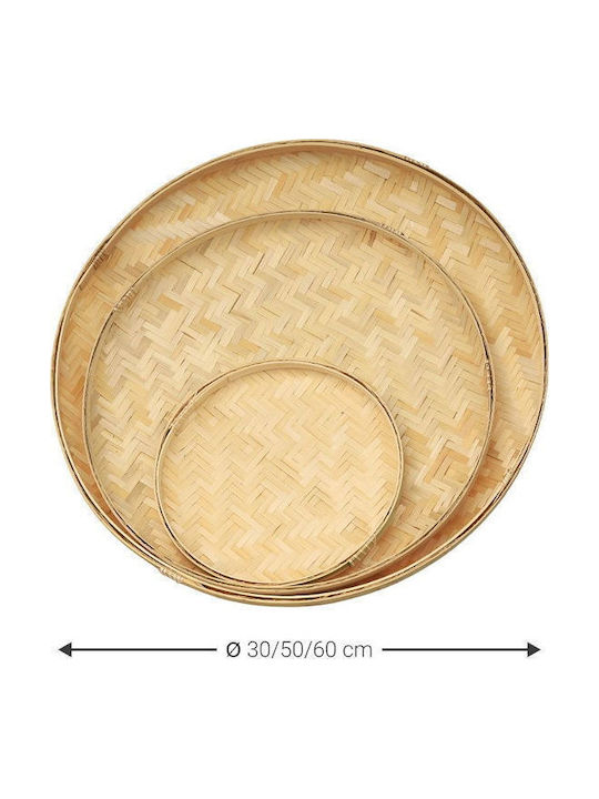 Polihome Rotund Tavă de Servire PH287054GR 1buc