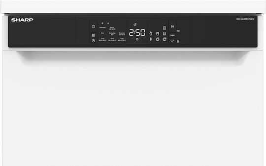 Sharp Freestanding Dishwasher for 14 Place Settings W66xH88cm White