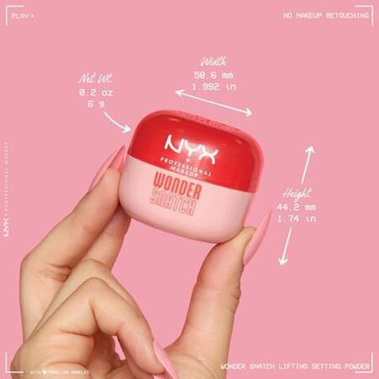 NYX Professional Makeup Wonder Snatch Πούδρα Cheeky Cherry 6gr