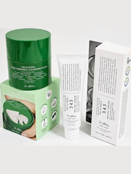 Dr Althea 345 Relief Cream & Pure Grinding Cleansing Balm Set Custom Bundle
