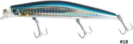 Ryobi Trappers Smart Minnow Τεχνητό Δόλωμα Ψαράκι (Minnow) No11 11