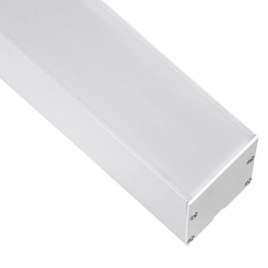 Kelvo Orion Klv-101-0363-v2 Linear Ceiling LED Light 72w 7200lm 120° AC 220-240v IP20 Adjustable White CCT Remote Control 2700k to 6000k Dimmable Lumileds SMD Chip Matte White L120 x W5 x H7.5cm 3 Years Warranty