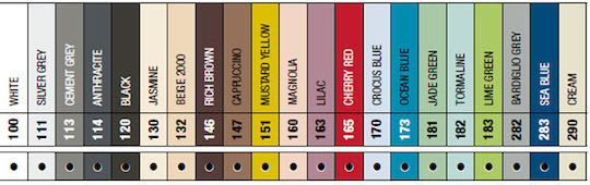 Στοκος Mapei Kerapoxy Cq N.111 Silver Grey Γκρι Ανοιχτο 3kg