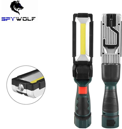 Spywolf Rechargeable Work Light with Extension Cord LED with Brightness up to 6000lm